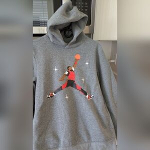 Jordan Slam Dunk Graphic Fleece Hoodie Youth XL So Soft